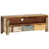 TV Cabinet 43.3"x11.8"x15.7" Solid Reclaimed Wood