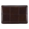 Claridge 26" Backless Indoor Counter Stool, Dark Brown with Beige Faux Leather, Includes 1 Stool
