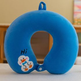 Plush Toy Cartoon Memory Cotton U-shaped Pillow (Option: 8style)