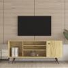 TV Stand Use in Living Room Furniture with 1 storage and 2 shelves Cabinet, high quality particle board