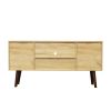 TV Stand Use in Living Room Furniture with 1 storage and 2 shelves Cabinet, high quality particle board