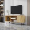 TV Stand Use in Living Room Furniture with 1 storage and 2 shelves Cabinet, high quality particle board
