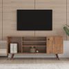 TV Stand Use in Living Room Furniture with 1 storage and 2 shelves Cabinet, high quality particle board
