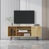 TV Stand Use in Living Room Furniture with 1 storage and 2 shelves Cabinet, high quality particle board