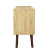 TV Stand Use in Living Room Furniture with 1 storage and 2 shelves Cabinet, high quality particle board