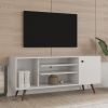 TV Stand Use in Living Room Furniture with 1 storage and 2 shelves Cabinet, high quality particle board