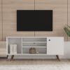 TV Stand Use in Living Room Furniture with 1 storage and 2 shelves Cabinet, high quality particle board