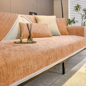 Four Seasons Universal Sofa Cover Cover All-inclusive Universa (Option: Orange-70×150)